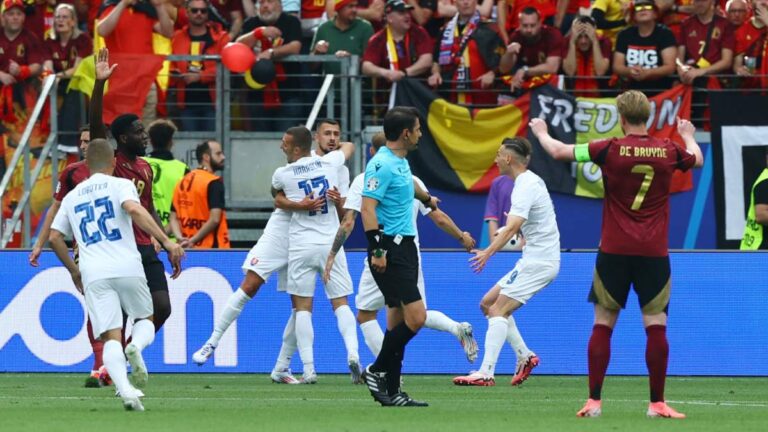 Lukaku se cansa de fallar y se consuma la segunda sorpresa de la Euro 2024: Eslovaquia derrota a Bélgica