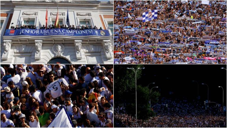 Las imágenes de la fiesta del Real Madrid tras conseguir su Champions League número 15