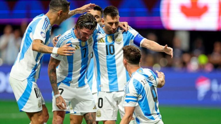 Los posibles rivales de Argentina en Cuartos de final de la Copa América 2024