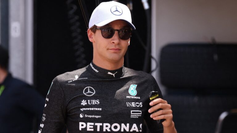 George Russell no teme una posible llegada de Verstappen a Mercedes