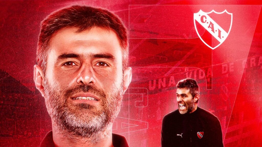 Julio Vaccari ya es el nuevo entrenador de Independiente