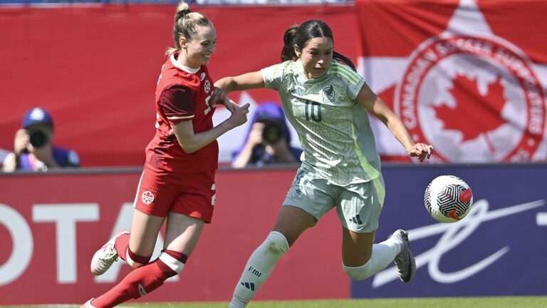 La selección mexicana femenil no puede y cae ante Canadá en partido amistoso