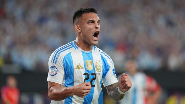 Lautaro Martínez le da el agónico triunfo a Argentina sobre Chile y los clasifica a cuartos de la Copa América 2024