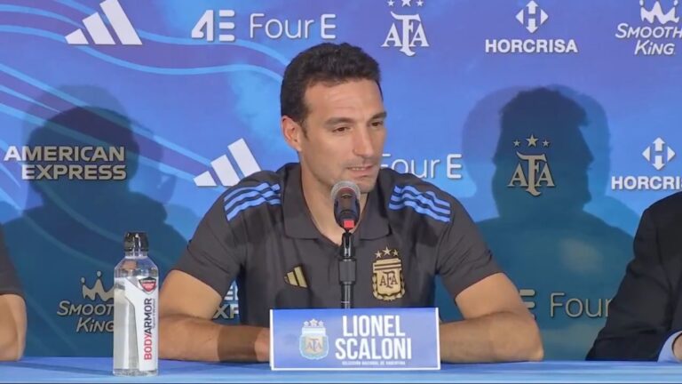 Lionel Scaloni, la confirmación de Garnacho y los detalles de la lista para la Copa