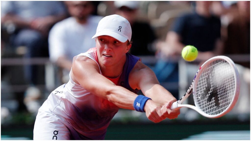 Iga Swiatek, jugadora profesional de tenis | Reuters; Fuentes