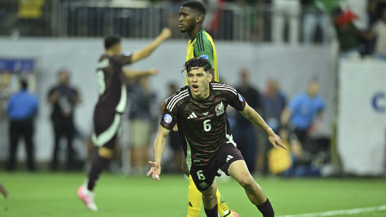 Gerardo Artega marca un golazo ante Jamaica en el debut de la selección mexicana en la Copa América 2024