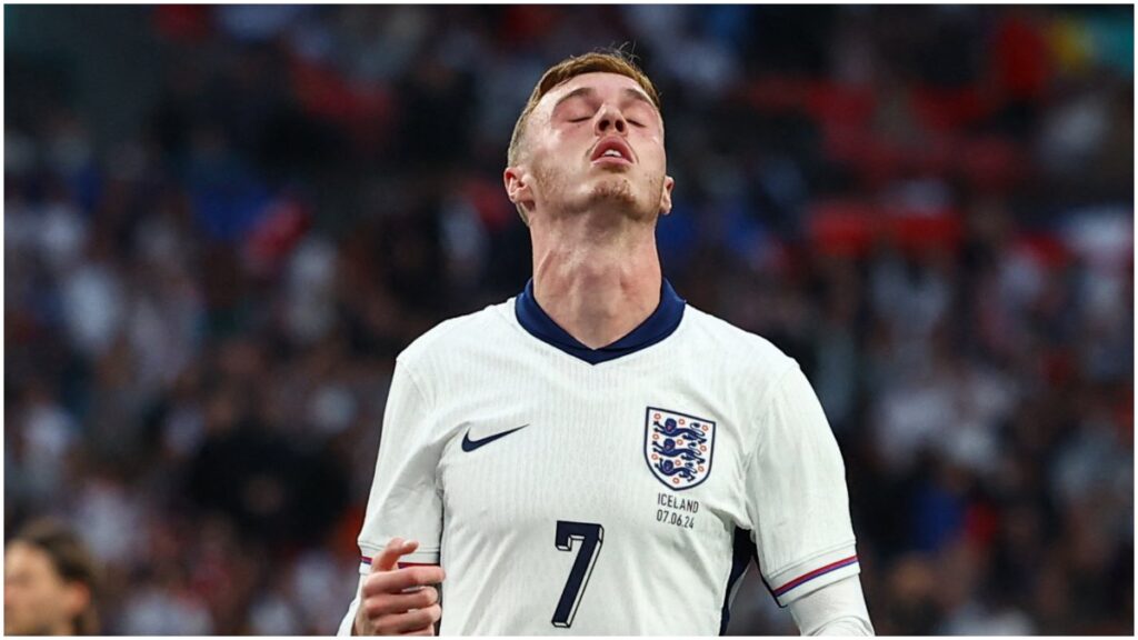 La Inglaterra de Cole Palmer no puede ante Islandia | Reuters; Darlington