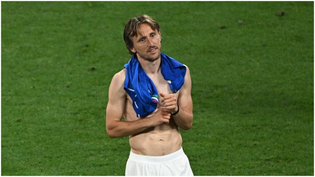 Luka Modric y su cara por la eliminación de Croacia | Reuters;