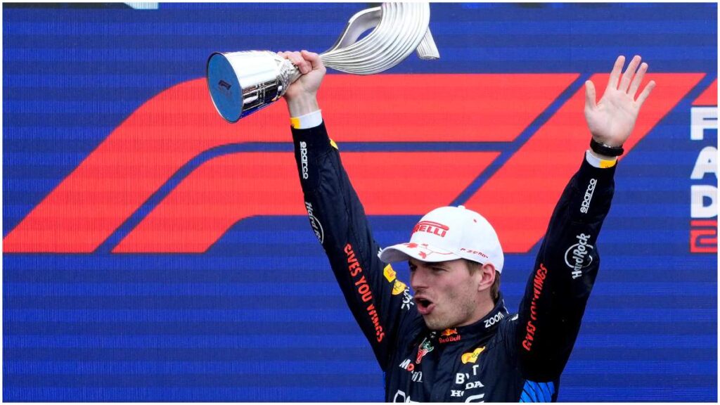 Max Verstappen suma otra victoria en la F1 | Reuters; Belanger