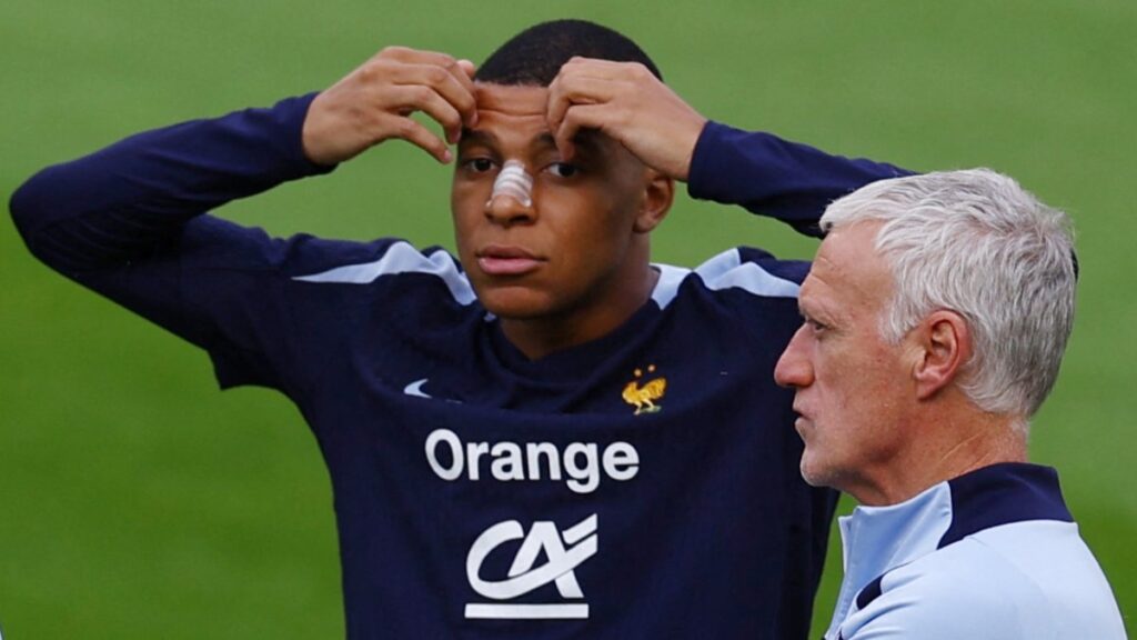 Mbappé mejora, aunque está ansioso por jugar: Así lo han declarado diversos miembros de la selección francesa.