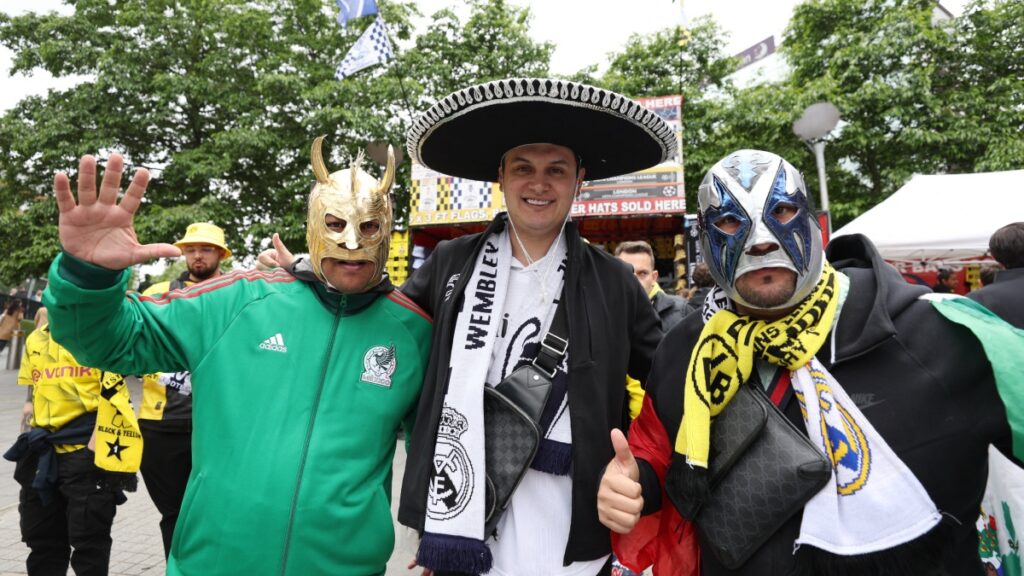 ¡México, presente en la fiesta de Wembley para la final de la Champions League!