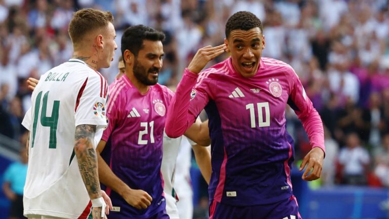 Musiala sigue brillante y Alemania se impone a Hungría para hilar dos triunfos en su Eurocopa