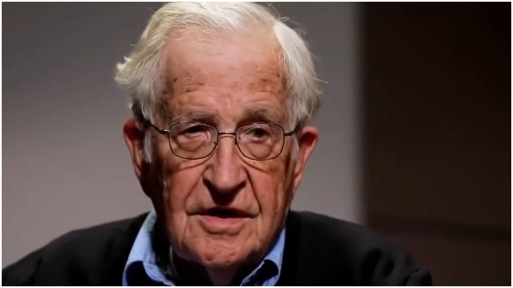 Noam Chomsky, filósofo e intelectual | Captura de Pantalla