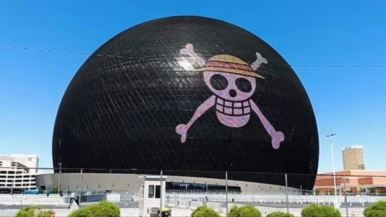 One Piece llegó a The Sphere en Las Vegas, para celebrar sus 25 años
