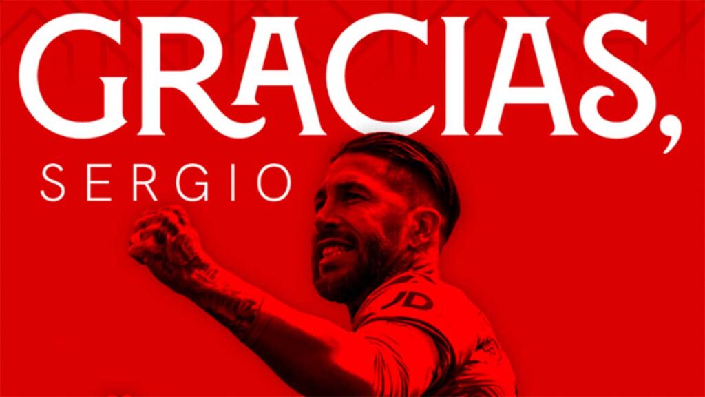 Ramos deja al Sevilla, tras solo un año en el equipo de sus amores. @SevillaFC