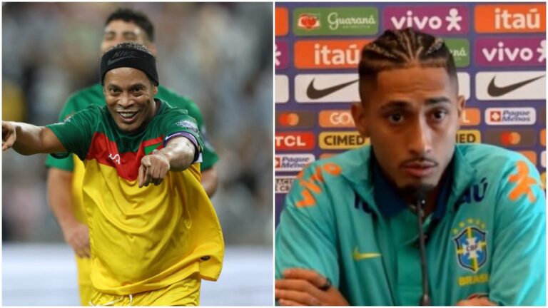 Raphinha le responde a Ronaldinho: “Estoy completamente en desacuerdo, todos tienen calidad”