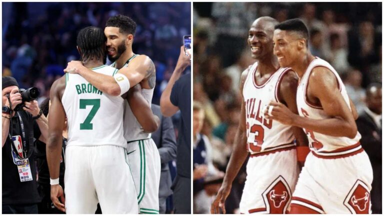 ¿Tatum y Brown, los nuevos Jordan y Pippen? Las increíbles similitudes de los Bulls de 1991 y los Celtics de 2024