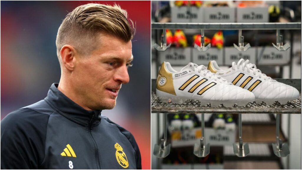 Así serán los zapatos exclusivos que usarán Toni Kroos para su último partido como profesional: La final de la Champions League.