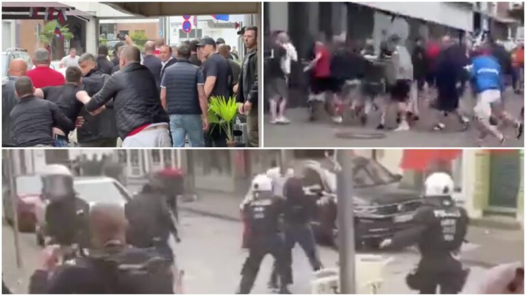 ¡Arden las calles de Alemania! Ingleses, serbios y albaneses desatan la violencia en la Euro 2024