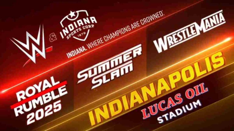 Indianapolis será la sede los tres eventos más importantes de WWE: WrestleMania, SummerSlam y Royal Rumble