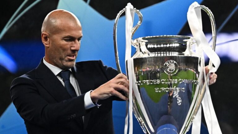 Zidane, el encargado de entregar la decimoquinta Champions League al Real Madrid