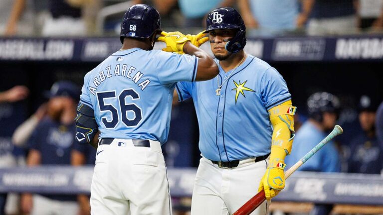 Isaac Paredes colabora con un home run de tres carreras en la victoria de Tampa Bay Rays ante New York Yankees