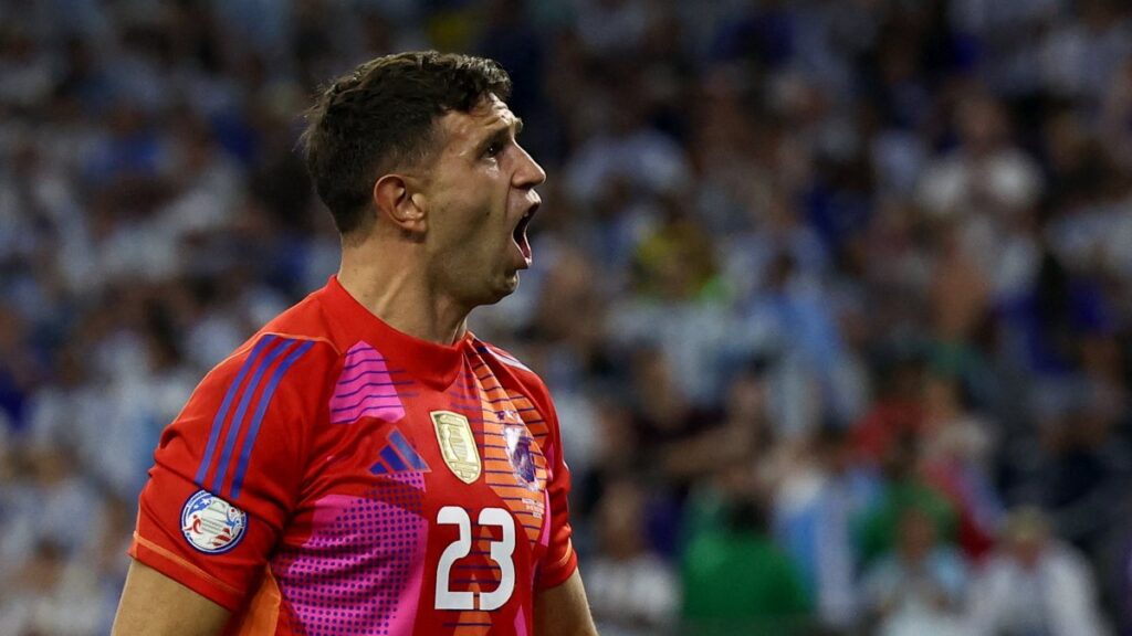 Dibu Martínez, figura de Argentina en la Copa América | Foto: Reuters