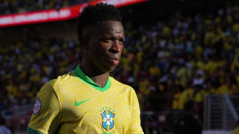 Vinicius Jr. pide perdón por la eliminación de Brasil: “Volveremos a la cima”