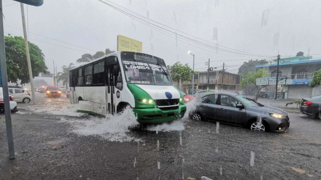 Lluvias en México julio 2024
