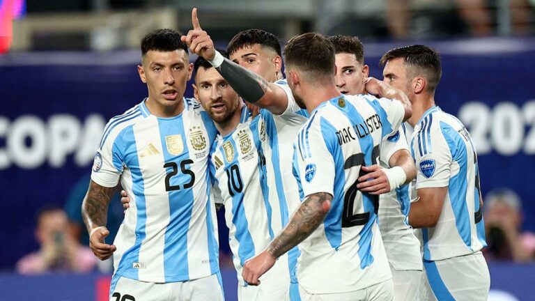 Leo Messi se estrena en la Copa América y se convierte en el segundo máximo goleador internacional