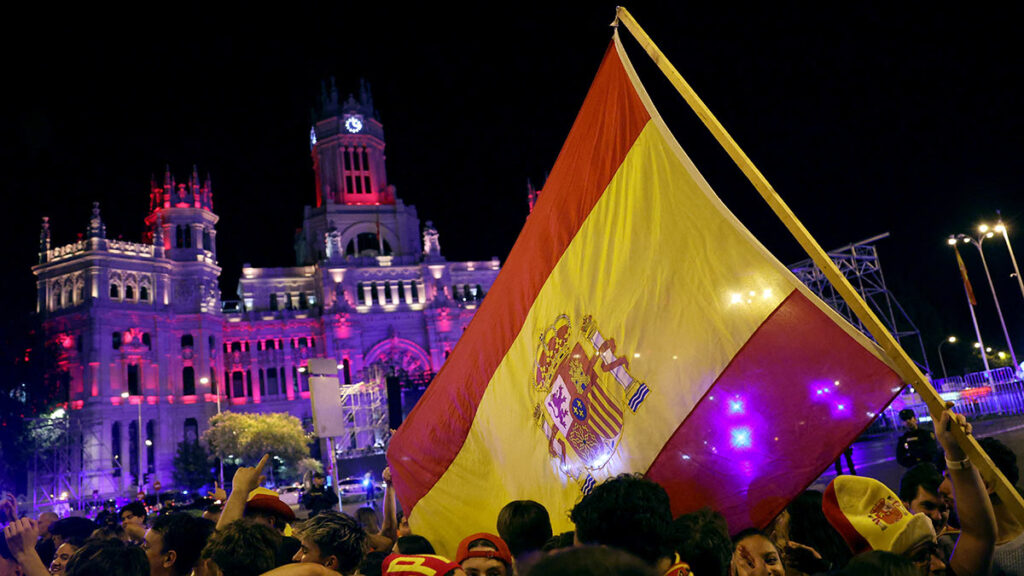 Festejos por toda España tras el título de la Eurocopa