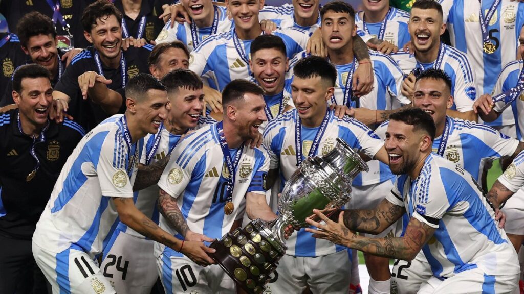 Argentina salió campeón de la Copa América 2024 | Foto: Reuters