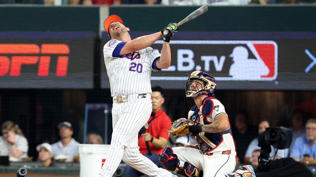 Pete Alonso decepcionó en el Home Run Derby 2024