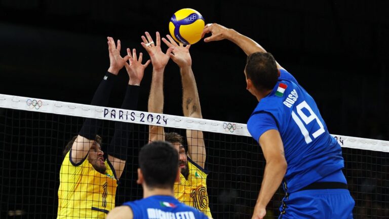 Highlights de voleibol en Paris 2024: Resultados del Italia vs Brasil del Grupo B varonil