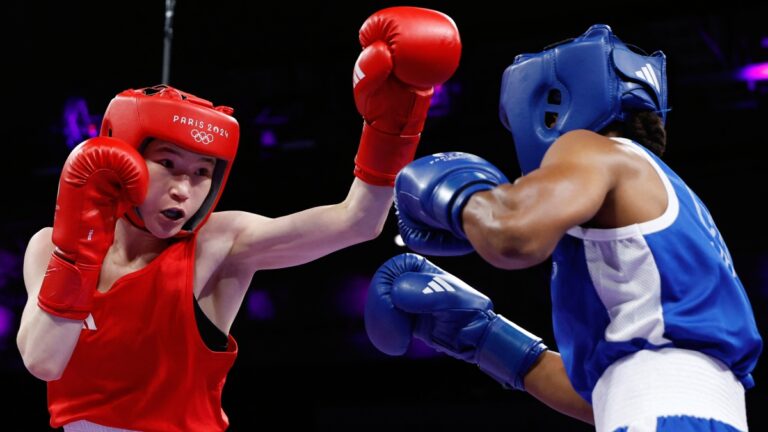 Ingrit Valencia brilla en su debut y sella boleto a los octavos de final de boxeo en Paris 2024