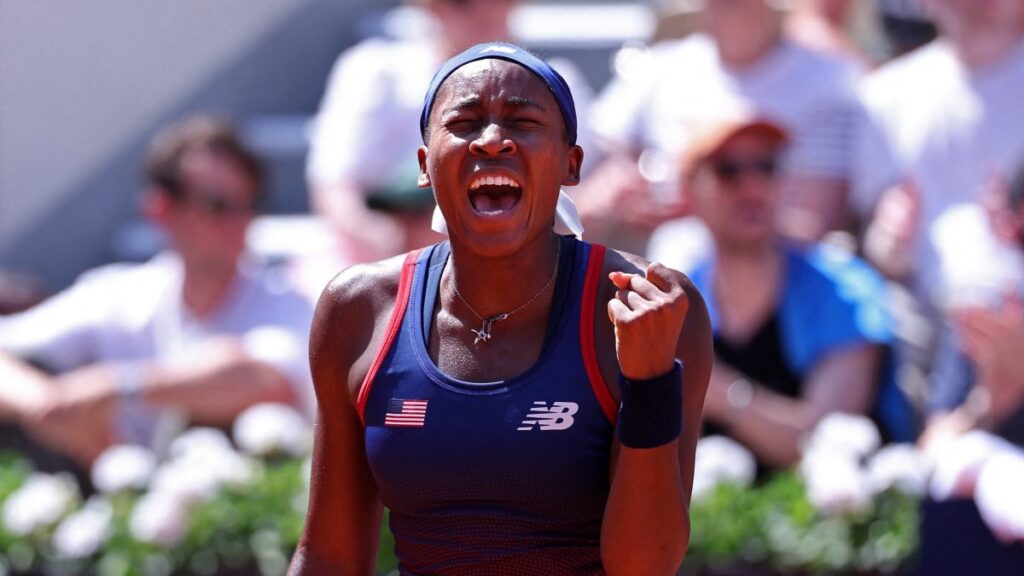 Coco Gauff celebra el triunfo ante Lourdes Carlé | Reuters