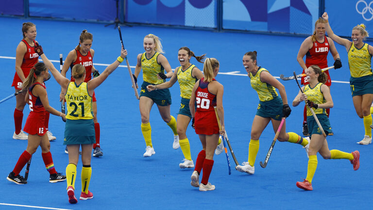 Highlights de hockey sobre pasto en Paris 2024: Resultado de Australia vs Estados Unidos del Grupo A femenil