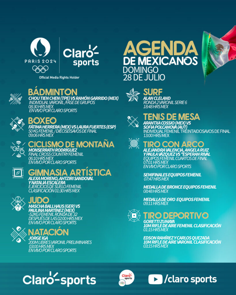 Agenda Mexicanos 28 De Julio