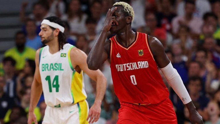 Highlights de básquetbol en Paris 2024: Resultado del  Brasil vs Alemania Grupo B varonil