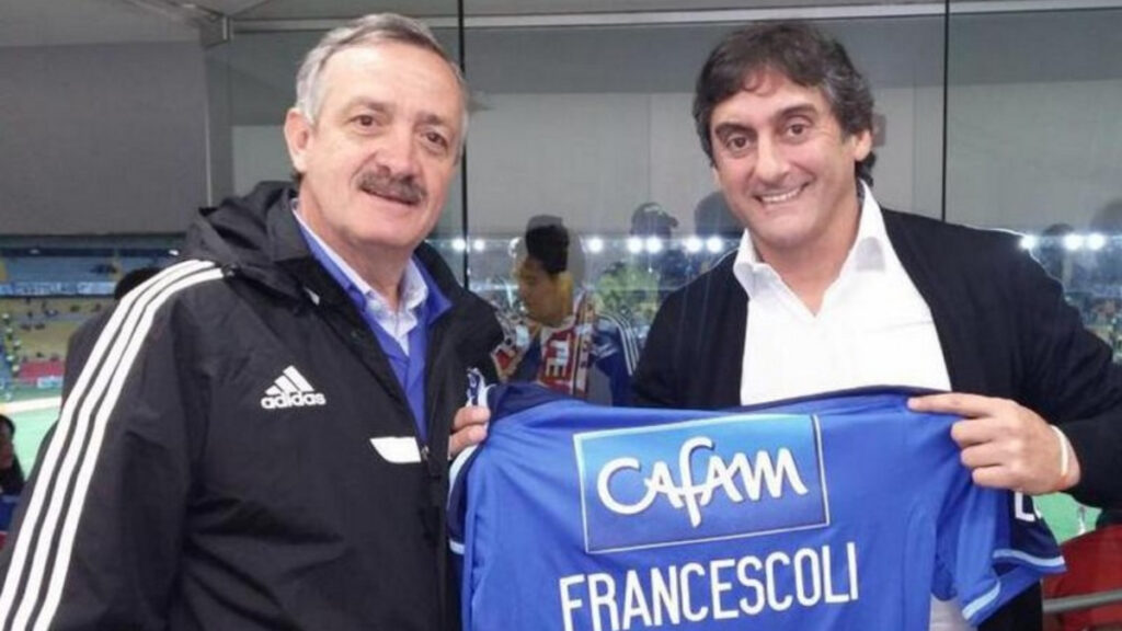 Enrique Camacho y Enzo Francescoli.