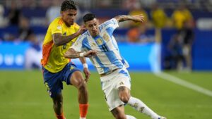 El gran gesto de Ángel Di María con los jugadores colombianos, luego del título de Argentina