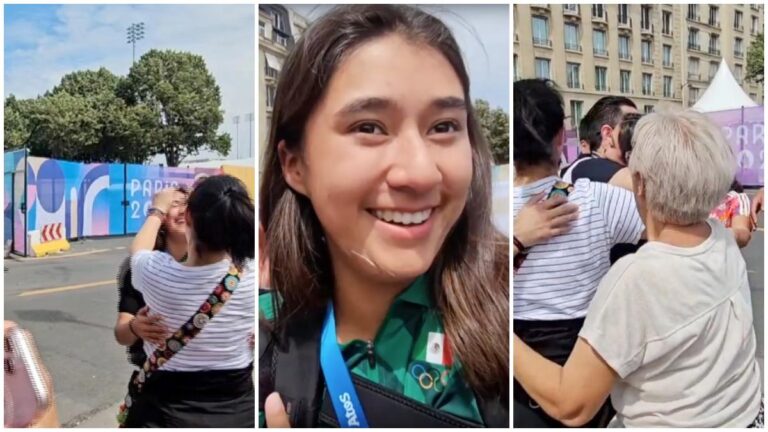 Ángela Ruiz y su emotivo festejo familiar tras avanzar en el tiro con arco de Paris 2024