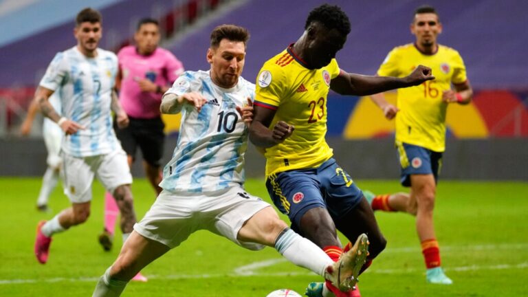 ¿Cómo le ha ido a Lionel Messi contra Colombia?