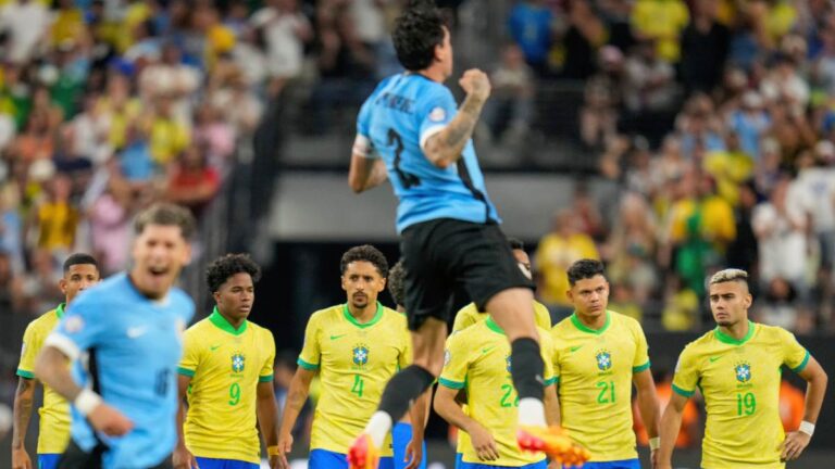 Brasil fracasa en la Copa América 2024 y Uruguay se mete a las semifinales desde los penaltis