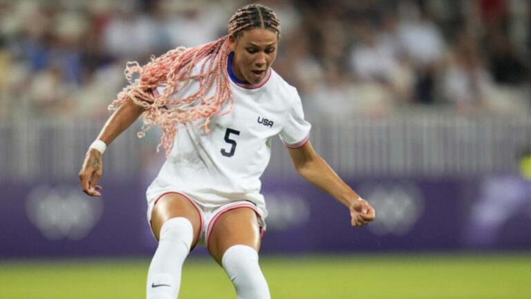 Así fue el golazo de Trinity Rodman con el que Estados Unidos se adelantó ante Zambia en el fútbol femenil