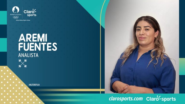 Aremi Fuentes se une al equipo de Claro Sports como analista de halterofilia en Paris 2024