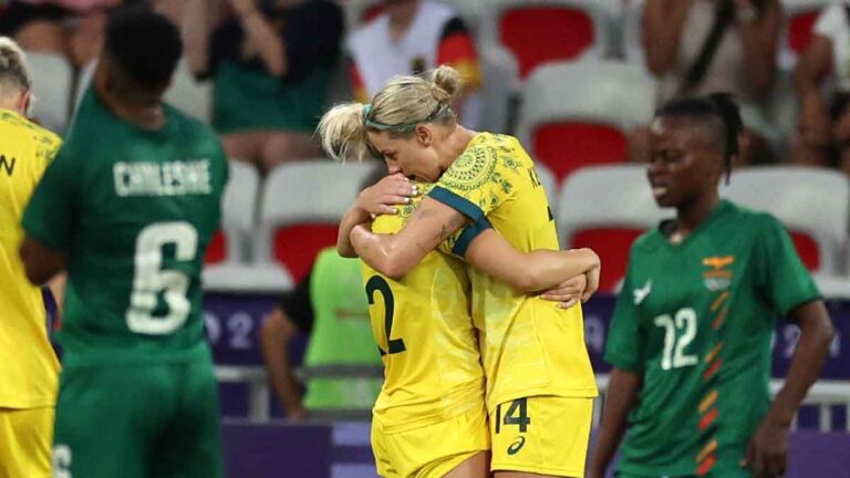 Highlights de fútbol en Paris 2024: Resultados del Australia vs Zambia del Grupo B femenil