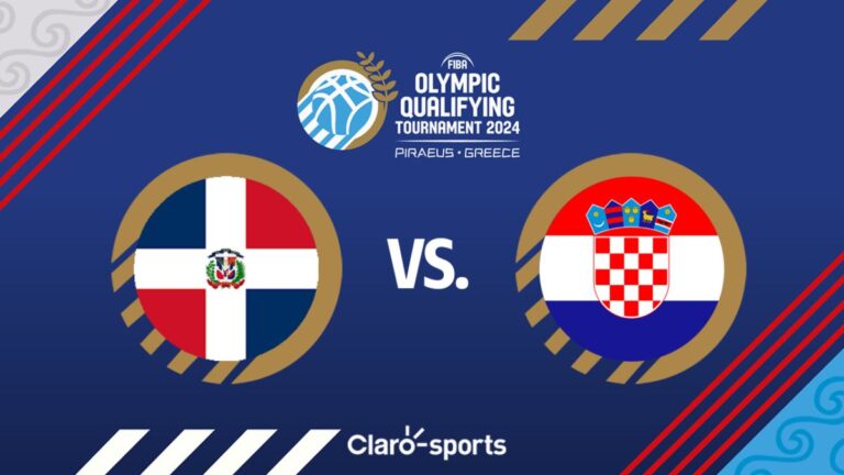 Preolímpico de básquetbol, en vivo: República Dominicana vs Croacia | Grecia 2024