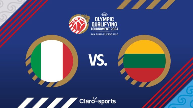 Semifinales Preolímpico de Básquetbol, en vivo: Italia vs Lituania | Puerto Rico 2024