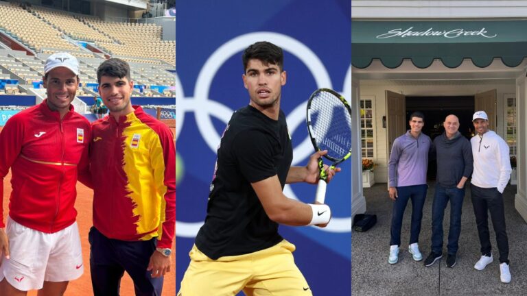 ¡’Nadalcaraz’ entrena en Paris 2024! Carlos Alcaraz y Rafael Nadal ya se alistan para los Juegos Olímpicos